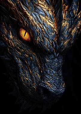 Dragon Eye Close-Up