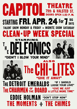 Capitol Theatre Concert Poster