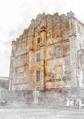 Old Stone Building Dubrovnik