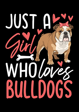 Bulldog Lover Girl