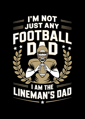 Proud Football Dad Lineman