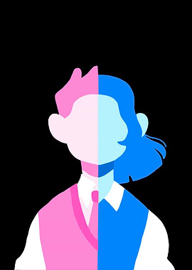 Genderfluid Portrait