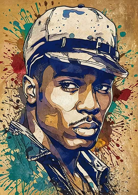 Nelly Vintage Pop Art Rapper