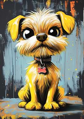 Cute Cartoon Dog
