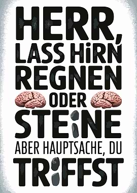 German Quote Poster