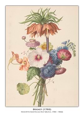 Vintage Flower Bouquet