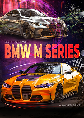 BMW M Series Poster