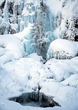 Frozen Waterfall