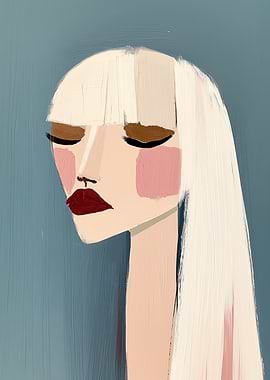 Woman with Blonde Hair