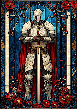 Stained Glass Knight
