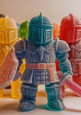 Candy Knight Figure