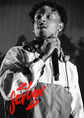 21 Savage Music Poster