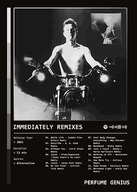 IMMEDIATELY Remixes (2021) Album by Perfume Genius