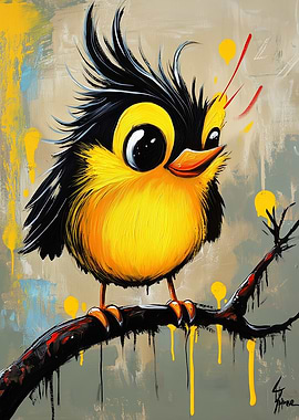 Cute Cartoon Bird
