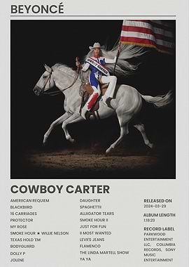Beyoncé Cowboy Carter Album Cover