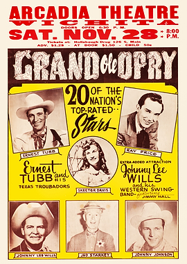 Grand Ole Opry Poster