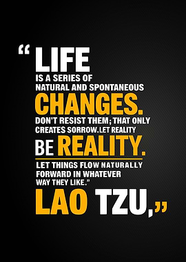Lao Tzu Quote on Change
