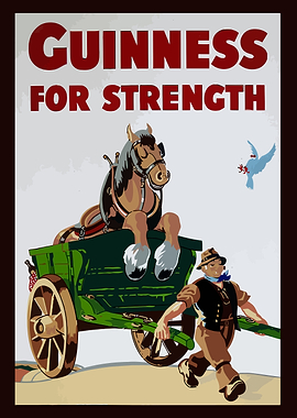 Guinness For Strength Poster