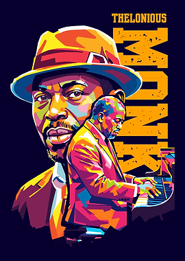Thelonious Monk Pop Art