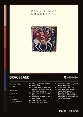 Graceland (1986) Album by Paul Simon