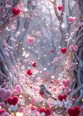 Heart-Shaped Forest