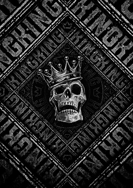 King Skull Graphic