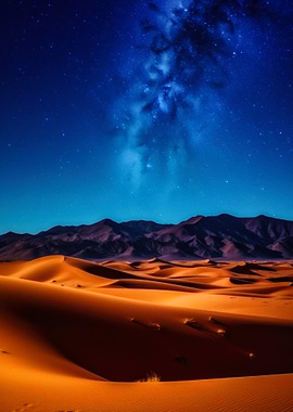 Desert Night Sky