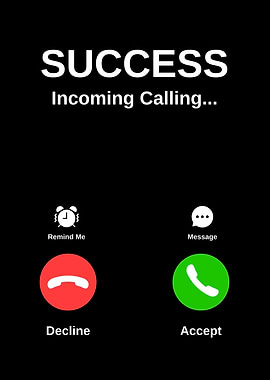 Success Incoming Call