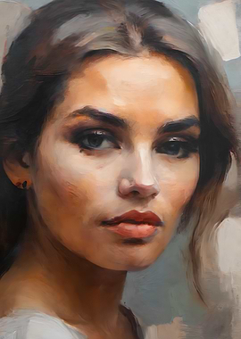 Woman Portrait Painting