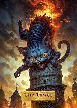 The Tower Tarot Card