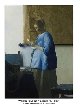Woman Reading a Letter