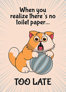 Cat & Toilet Paper Meme