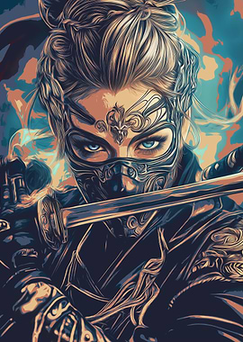 Female Samurai Warrior