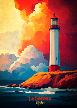 La Serena Art Poster