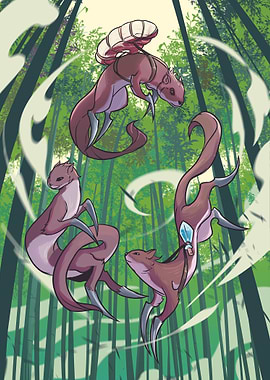 Kamaitachi, the Weasels on the Wind