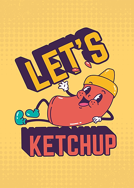 Let's Ketchup Cartoon