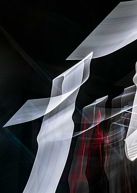 Abstract Light Trails