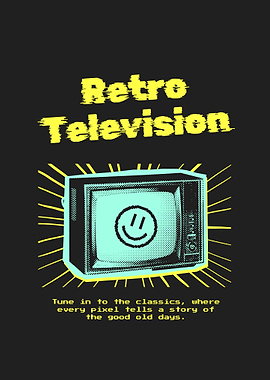 Retro TV Graphic
