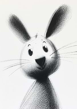 Cute Bunny Illustration