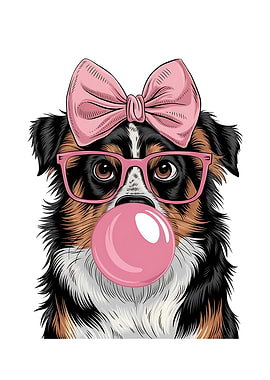 Funny Australian Shepherd