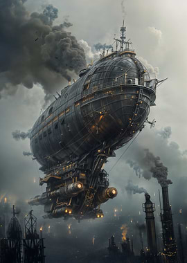 Steampunk Airship