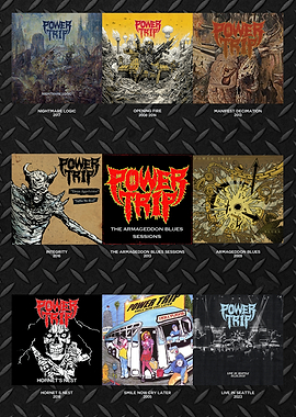 Power Trip Album Collage