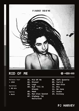 Rid Of Me (1993) Album by PJ Harvey
