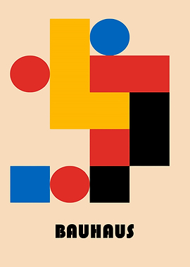 Bauhaus Geometric Art