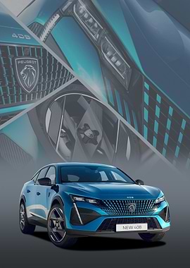 Peugeot 408 Electric Car