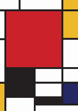 Bauhaus Abstract Geometric Art