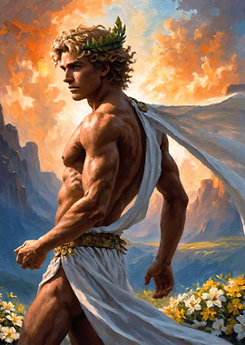 'Light Bringer' - Apollo Painting