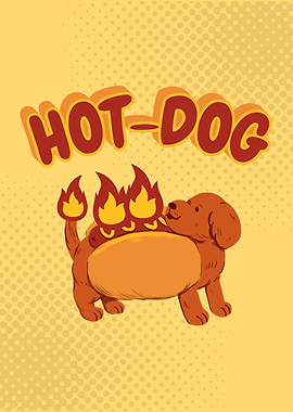 Hot Dog . Dog Pun