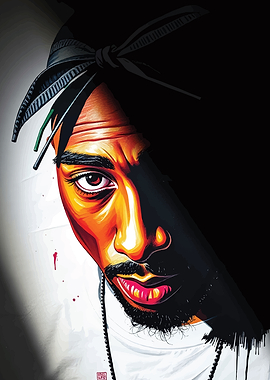 Tupac Shakur Portrait