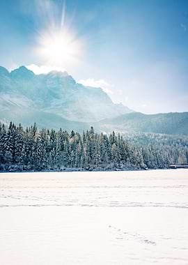 Eibsee on Ice